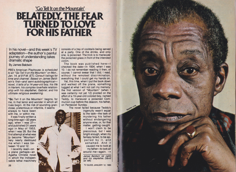 Illustration for article titled Did You Know James Baldwin Once Wrote an Essay for TV Guide?